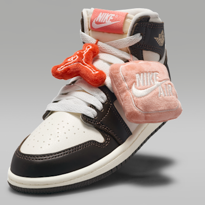 Jordan 1 Retro High OG "Baroque Brown and Sail" Little Kids' Shoes