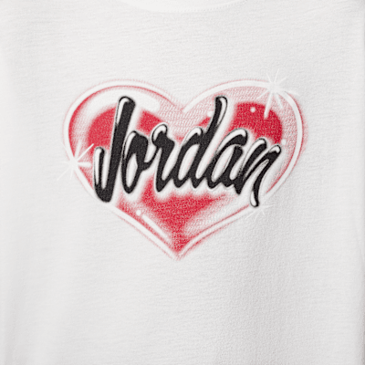 Jordan Older Kids' Y2K Heart Graphic T-Shirt