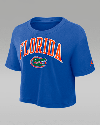 Женская футболка Florida Athletic Prep Arch Jordan Brand Dri-FIT College Cropped