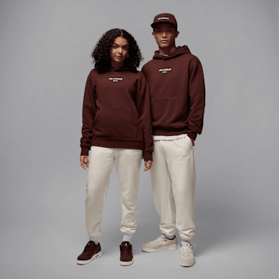 Sudadera con gorro sin cierre de tejido Fleece para hombre Air Jordan Wordmark