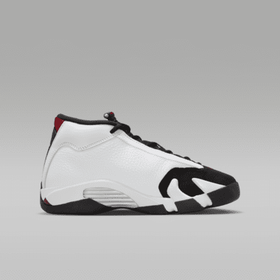 Air Jordan 14 Retro "Black Toe" Big Kids' Shoes