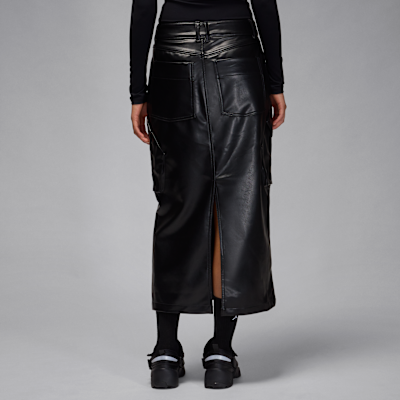 Jordan Flight Chicago Women's Faux Leather Skirt
