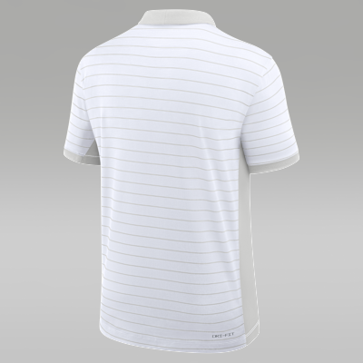 North Carolina Sideline Victory Stripe Men's Jordan Brand Dri-FIT College Polo
