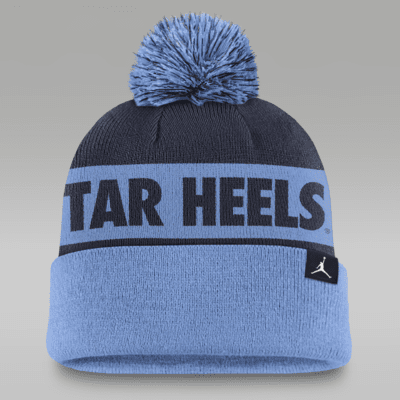 North Carolina Tar Heels Primetime Peak Men's Nike College Cuffed Pom Beanie