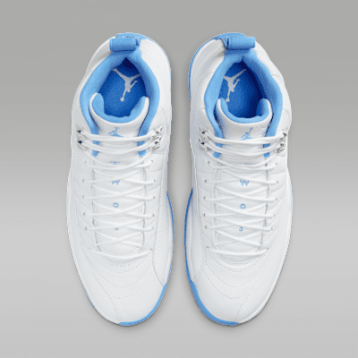 Tenis para hombre Air Jordan 12 Retro "White and University Blue"