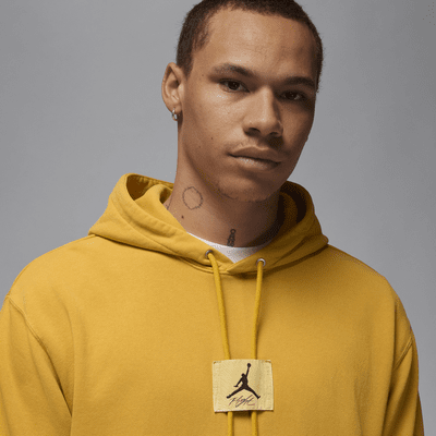 Felpa pullover délavé con cappuccio Jordan Flight Fleece – Uomo