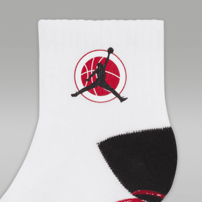 Jordan Gym "23" Ankle Gripper Socks (3-Pack) Baby (12-24M) Socks