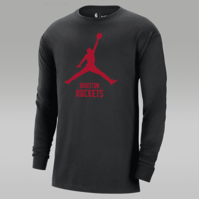 Houston Rockets Essential Men's Jordan NBA Long-Sleeve T-Shirt. Nike.com