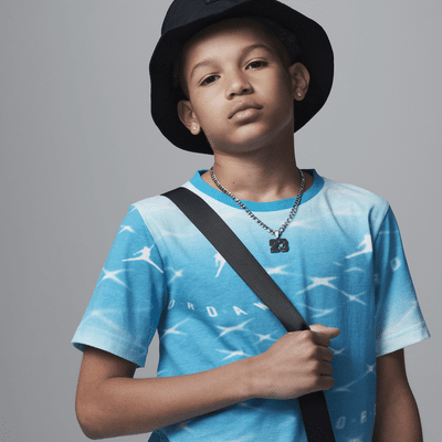 Jordan MJ Essentials Printed Tee Big Kids' (Boys) T-Shirt