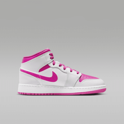 Air Jordan 1 Mid Big Kids' Shoes