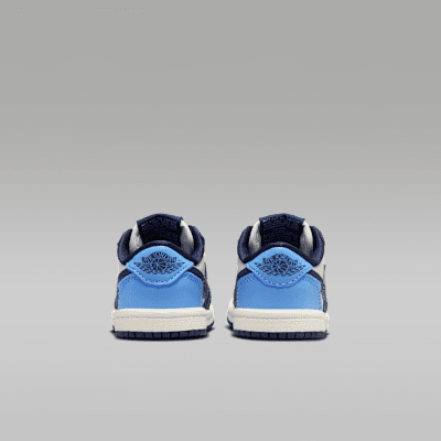Jordan 1 Retro 低筒 "Obsidian" 嬰幼兒鞋款