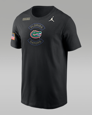 Мужская футболка Florida Military Appreciation Jordan Brand Dri-FIT College