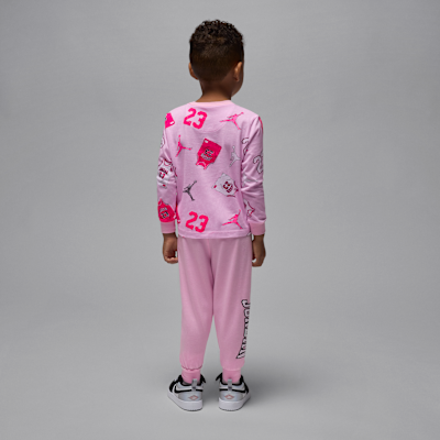 Jordan Toddler 23 Jersey Long Sleeve T-Shirt and Pants Set