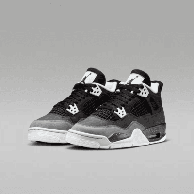 Air Jordan 4 Retro 'Fear' Older Kids' Shoes