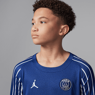 Paris Saint-Germain 2024/25 Stadium Fourth Older Kids' Jordan Dri-FIT Football Replica Long-Sleeve Shirt