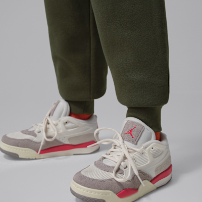 Conjunto de 2 piezas con sudadera con gorro de cierre completo para niños talla pequeña Jordan Brooklyn Fleece