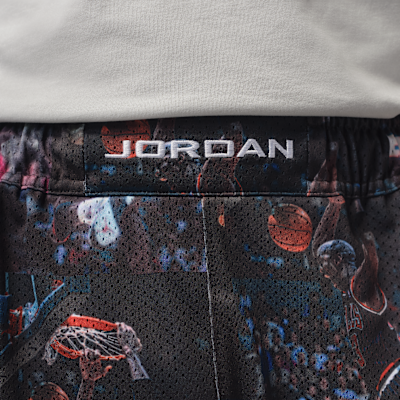 조던 플라이트 남성 프린트 캣 스크래치 쇼츠