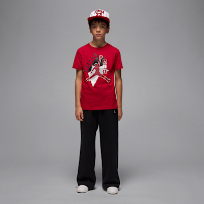 Playera para niños talla grande Jordan Air Retro Tee