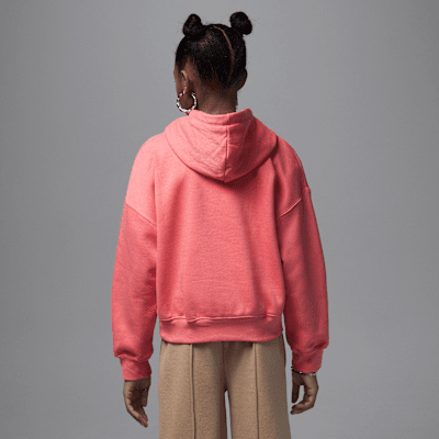 Sudadera con gorro sin cierre para niños talla grande Jordan Brooklyn Essentials