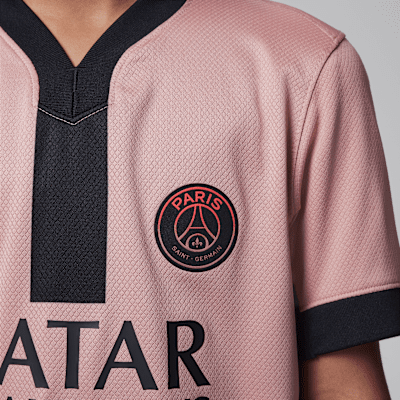 Jersey de fútbol Jordan Dri-FIT Replica del Paris Saint-Germain alternativo 2024/25 Stadium para niños talla grande