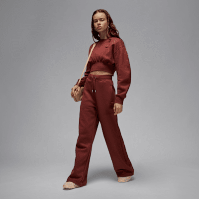Pants de dobladillo abierto para mujer Jordan Flight Fleece