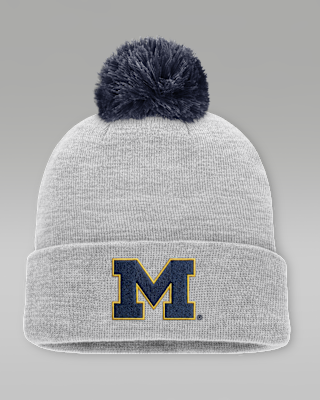 Женские Michigan Peak Jordan Brand College Cuffed Beanie