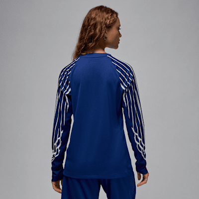 Jersey de fútbol de manga larga Jordan Dri-FIT Replica para mujer Paris Saint-Germain 2024/25 Stadium Fourth