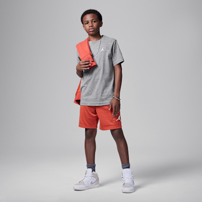 Broderet Jordan Jumpman Air-T-shirt til større børn