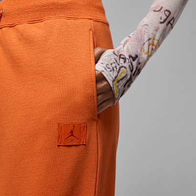Pantalon à ourlet ouvert en molleton Jordan Flight Fleece pour femme