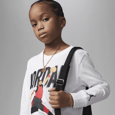 Jordan MVP Breakout Long Sleeve Tee Little Kids' T-Shirt