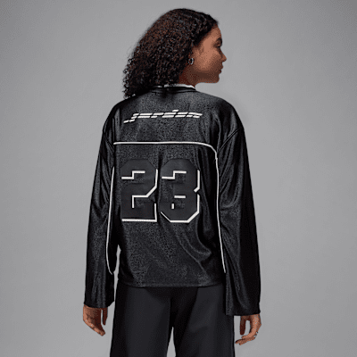 Playera de manga larga tejida para mujer Jordan