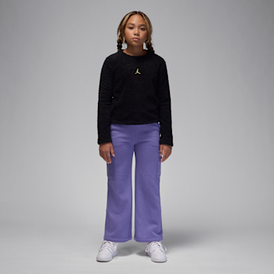 Jordan Mountainside Big Kids' Bouclé Crew