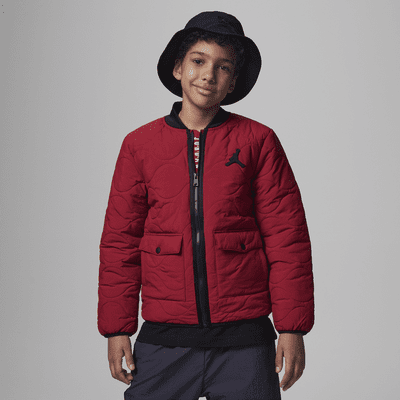 Air jordan red jacket shop