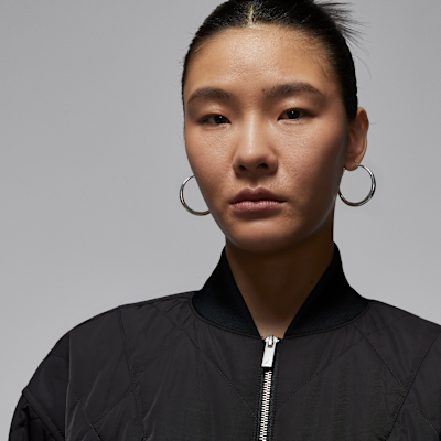 조던 플라이트 여성 퀼트 레니게이드 재킷