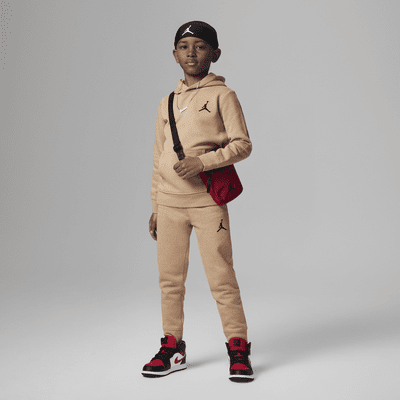 Jordan MJ Essentials Fleece Pullover Set Little Kids 2-Piece Hoodie Set ...