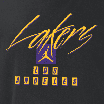 Los Angeles Lakers Courtside Statement Edition Camiseta Jordan NBA Max90 - Hombre