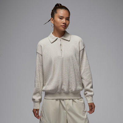 Jordan Flight Women's Long-Sleeve Waffle Top