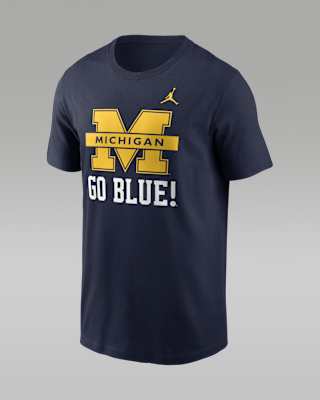 Мужская футболка Michigan Primetime Logo Mantra Nike College
