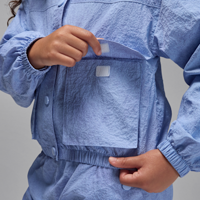 Jordan Blue Jeans and Bling Big Kids' Lightweight Jacket