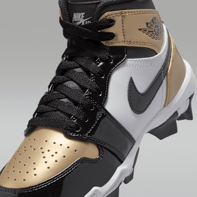Jordan 1 Mid Little/Big Kids' Cleats