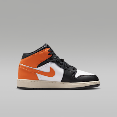 Air Jordan 1 Mid Big Kids' Shoes