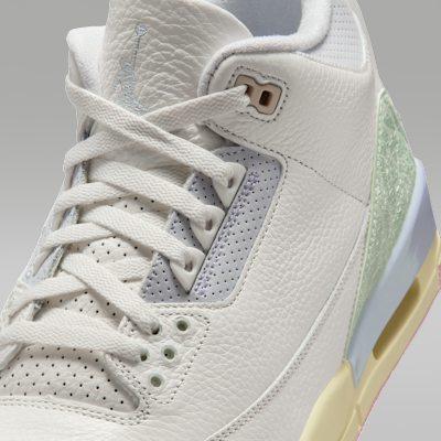 Jordan Air Jordan 3 Retro "Sail and Jade Aura" Erkek Ayakkabısı görsel 7