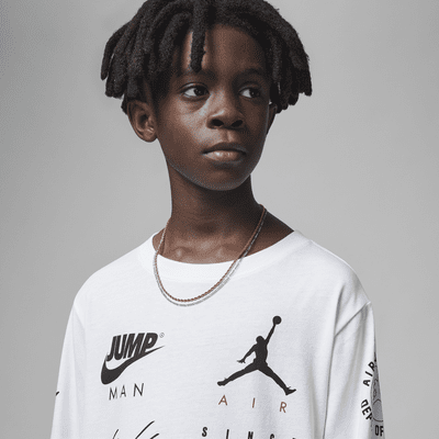 ジョーダン レベル アップ ロングスリーブ Tシャツ ジュニア ロングスリーブ Tシャツ