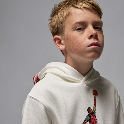 Jordan Big Kids' Sketch Pullover Hoodie