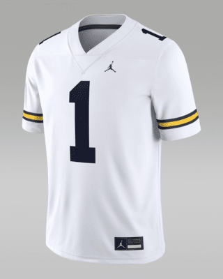 Мужские джерси Michigan Wolverines Jordan Dri-FIT College Game Jersey