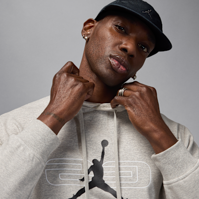 Sudadera con gorro sin cierre de tejido Fleece para hombre Jordan Sport Crossover