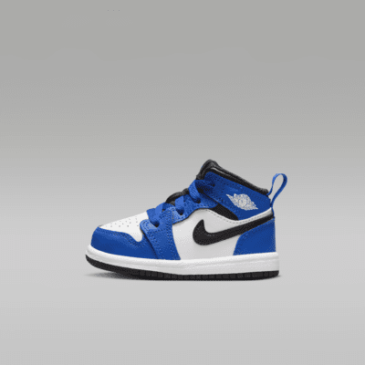 Jordan 1 Mid Schuh für Babys und Kleinkinder