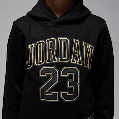 Todelt Jordan Jersey Pack-pullover-hættetrøje-sæt til mindre børn