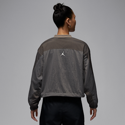 조던 브루클린 여성 우븐 긴팔 그래픽 풀오버