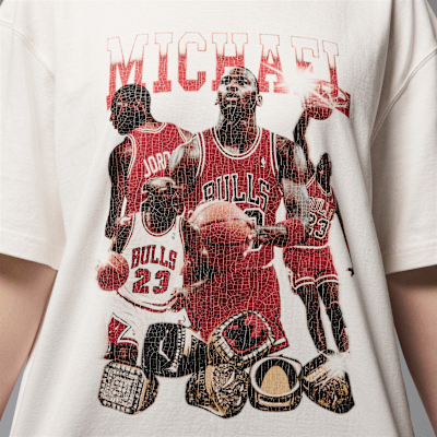 Jordan Women's Oversized Short-Sleeve Graphic T-Shirt